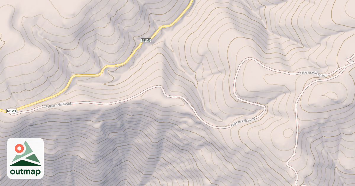 Map of FELKNER HILL