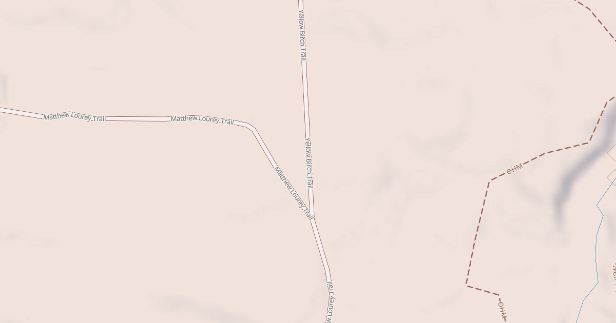 Map preview of Washington/Ramsey Trail