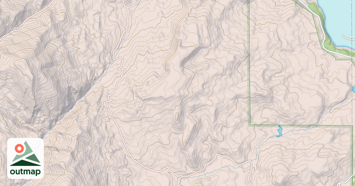 Map of Burns/trout Creek