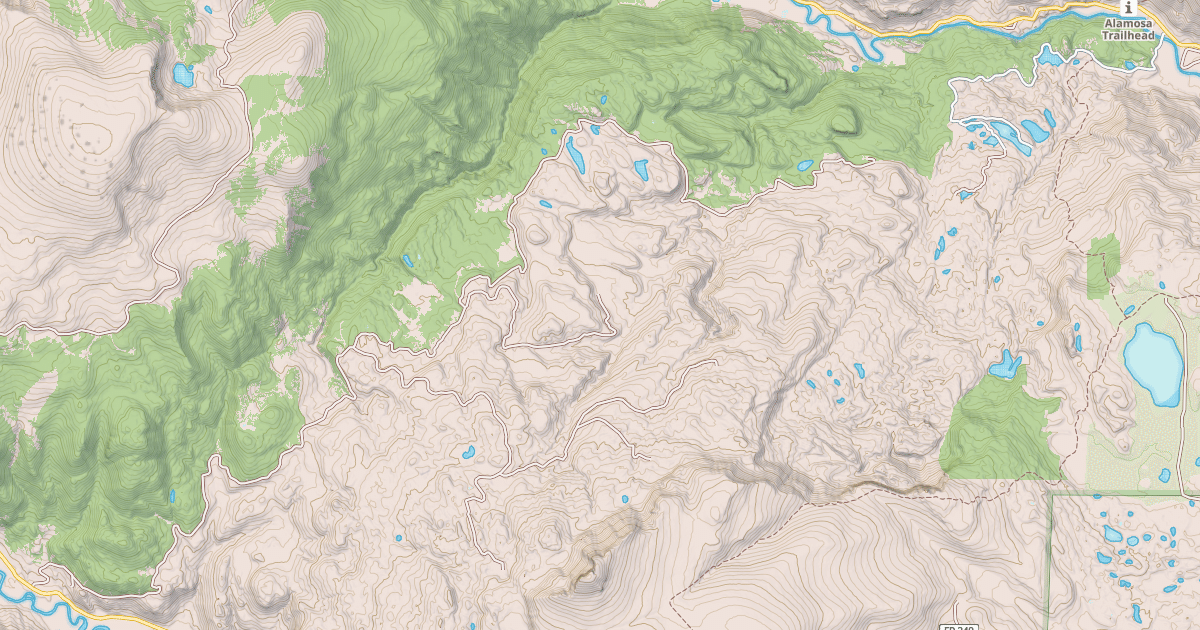 Map preview of SILVER LAKES