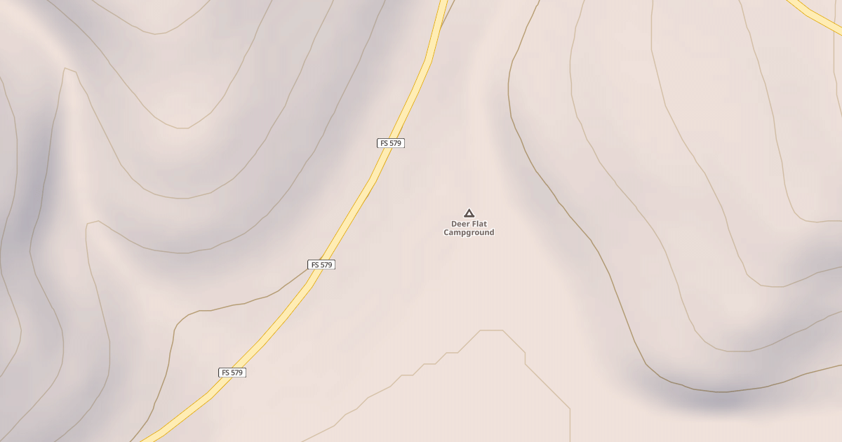 Map preview of DEER FLAT CAMPGROUND