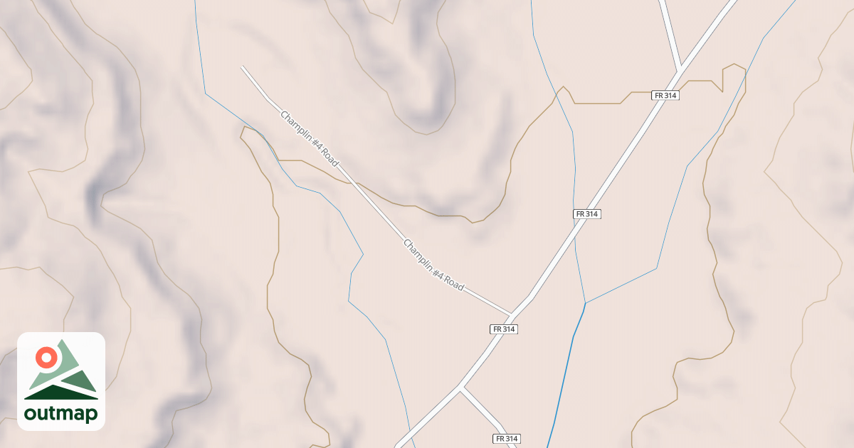 Map of CHAMPLIN #4
