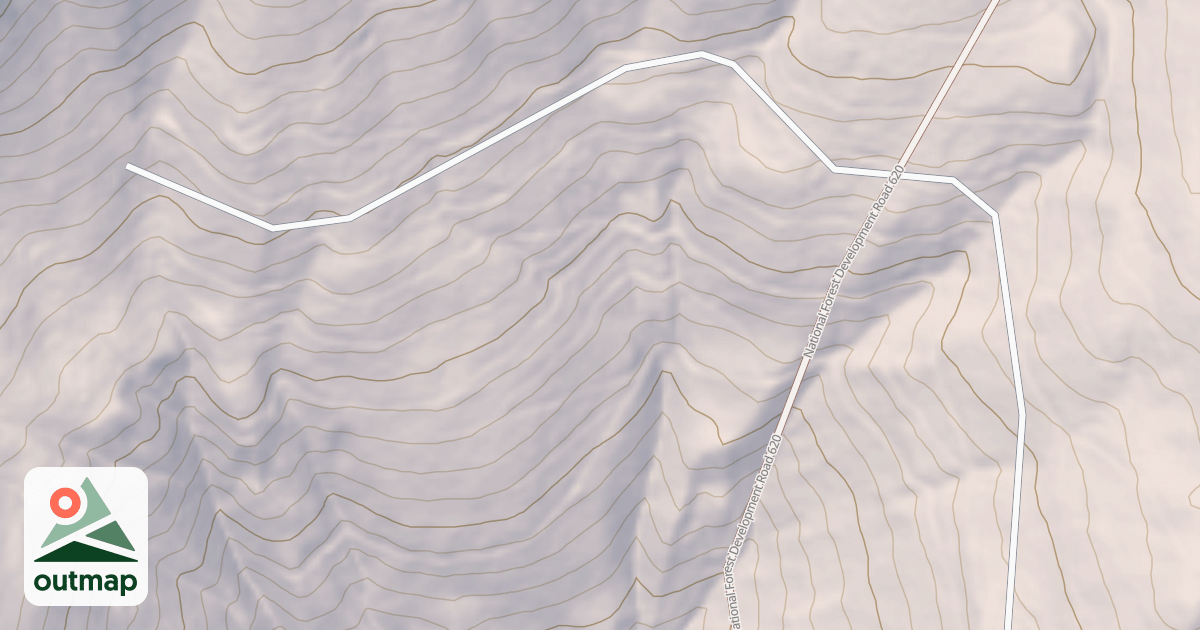 Map of Gillette Ridge (Kolle)