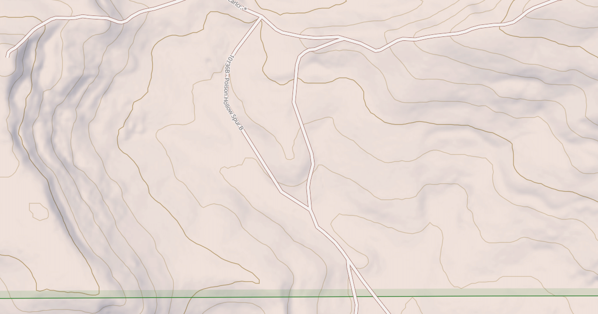 Map preview of POISON HOLLOW SPUR B