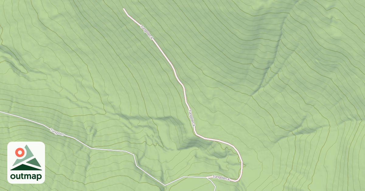 Map of TUNGSTEN A