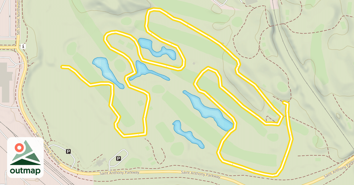 Map of Golf Loop