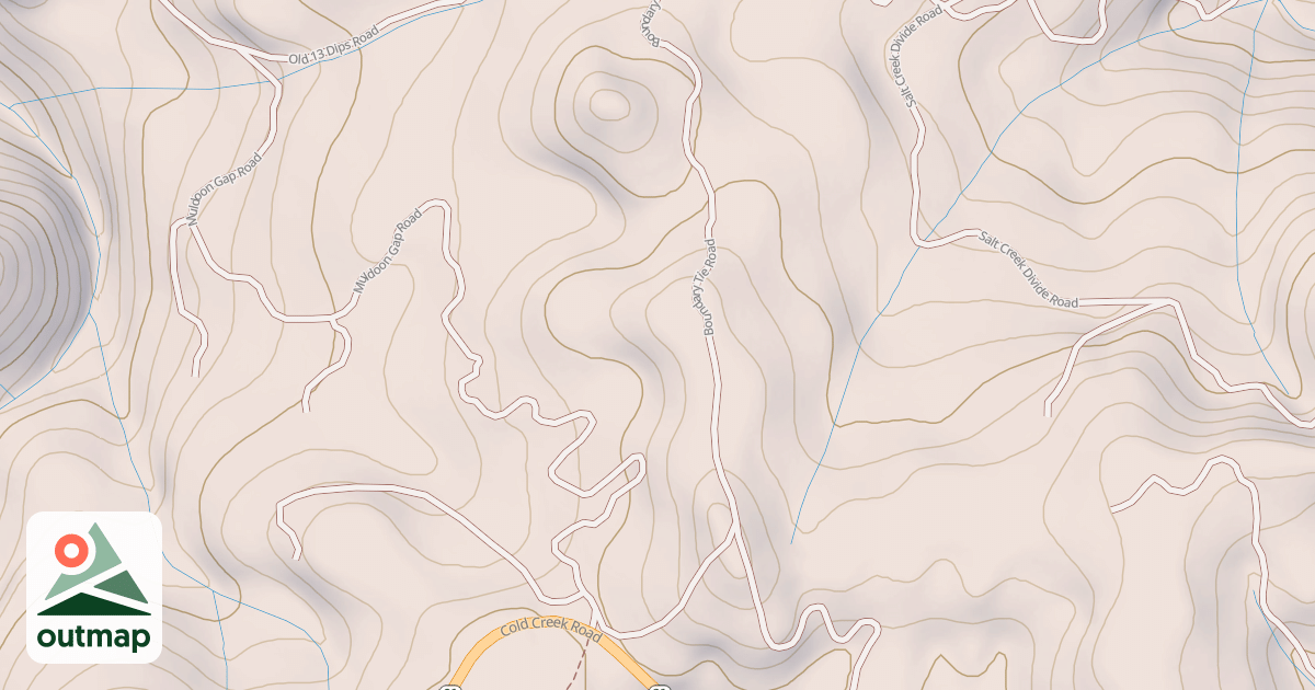 Map of BOUNDRY TIE