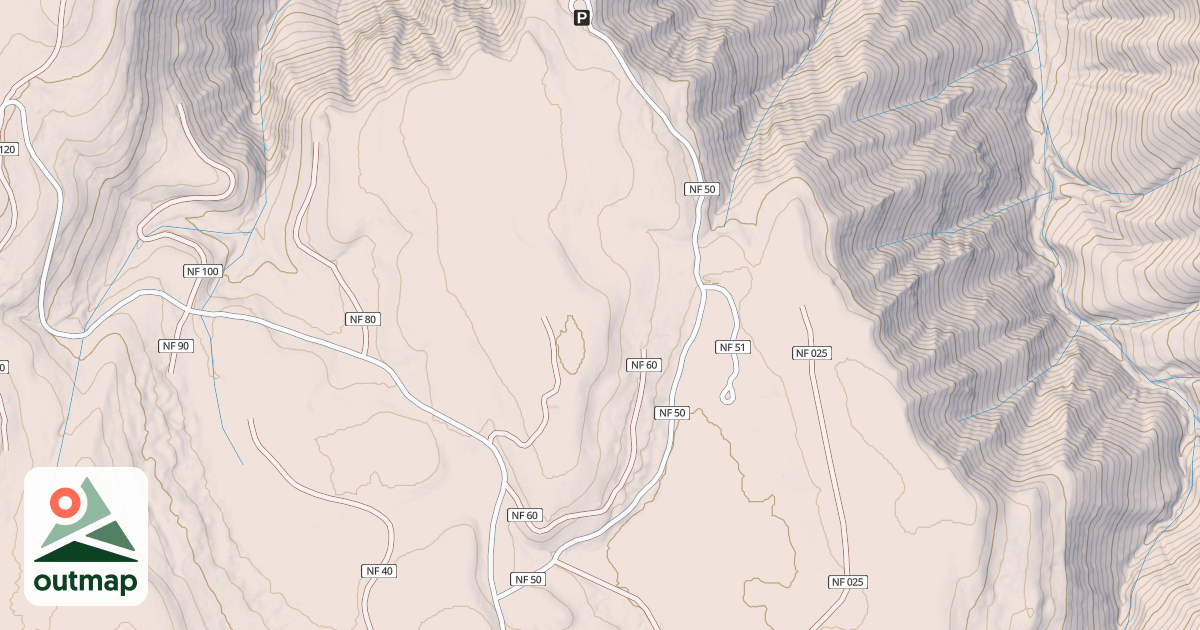 Map of TARGET MEADOWS