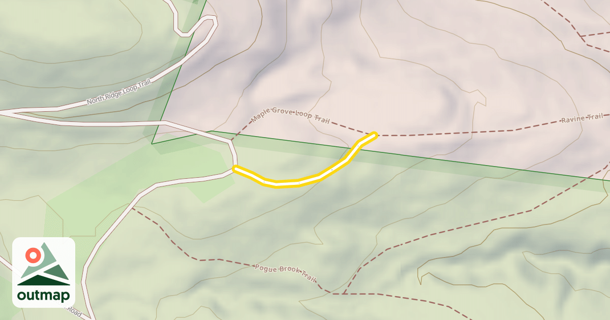 Map of Maple Grove Loop Trail
