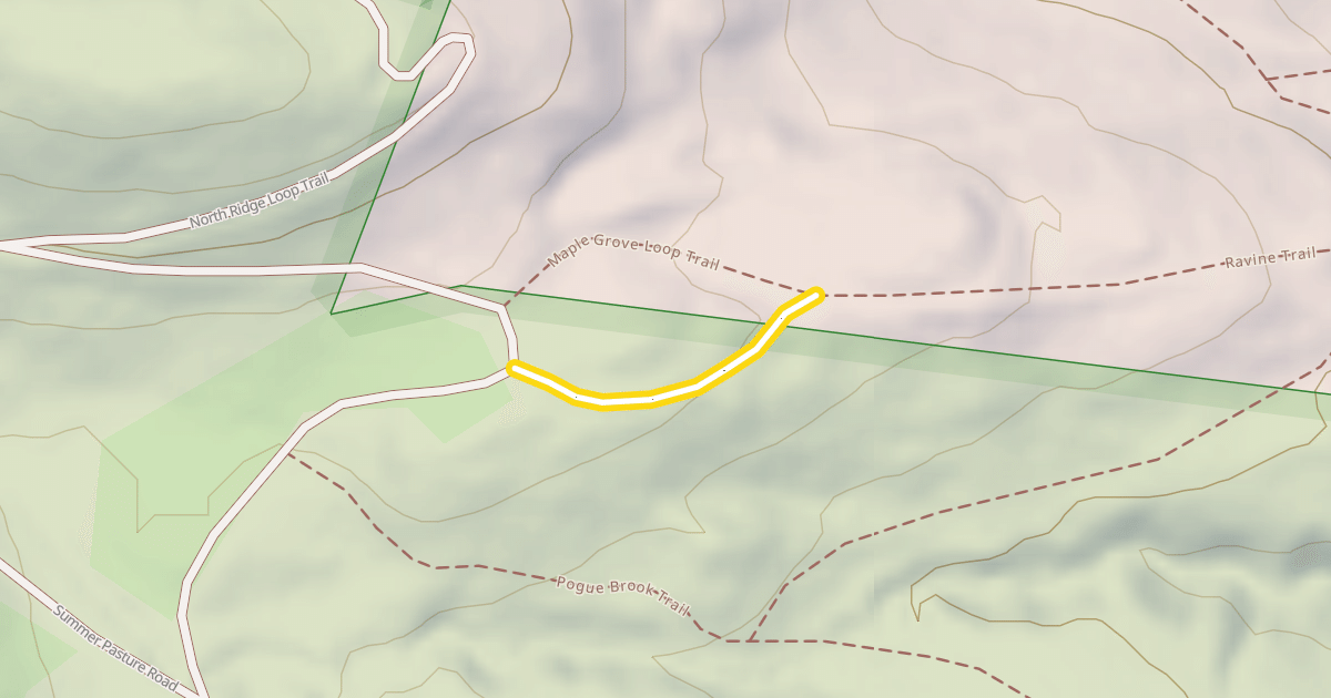 Map preview of Maple Grove Loop Trail