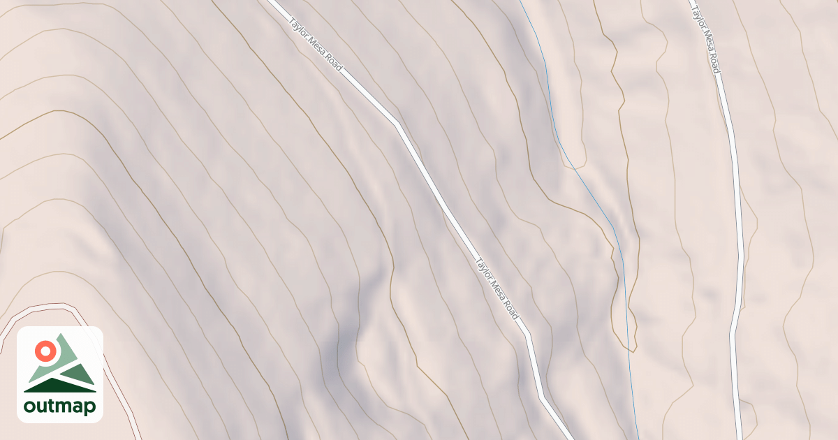 Map of TAYLOR MESA