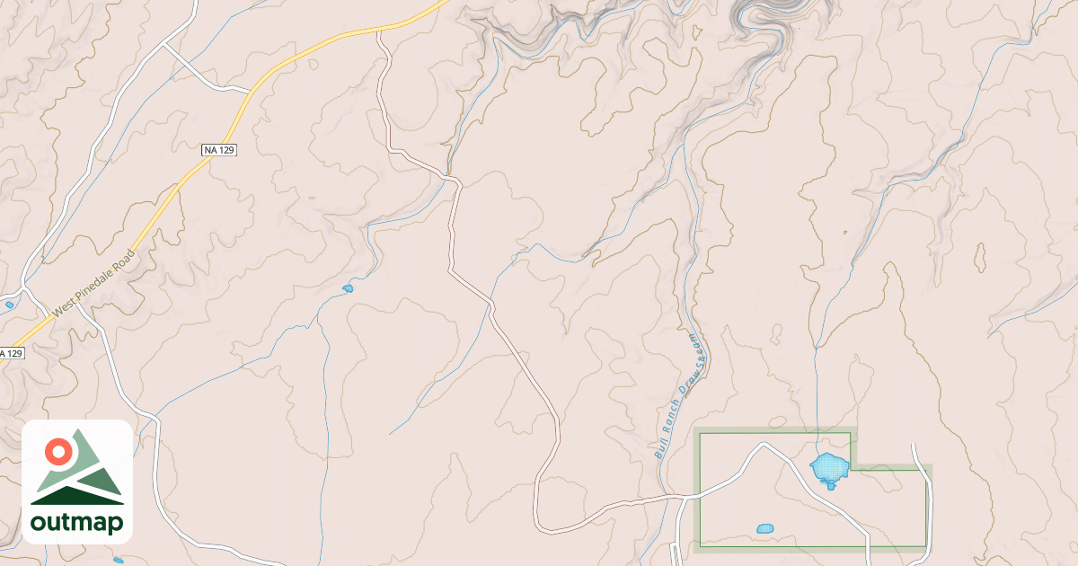Map of USFS National Forest System Roads {889D7903-F548-4DA7-B842-740C47C72C6A}