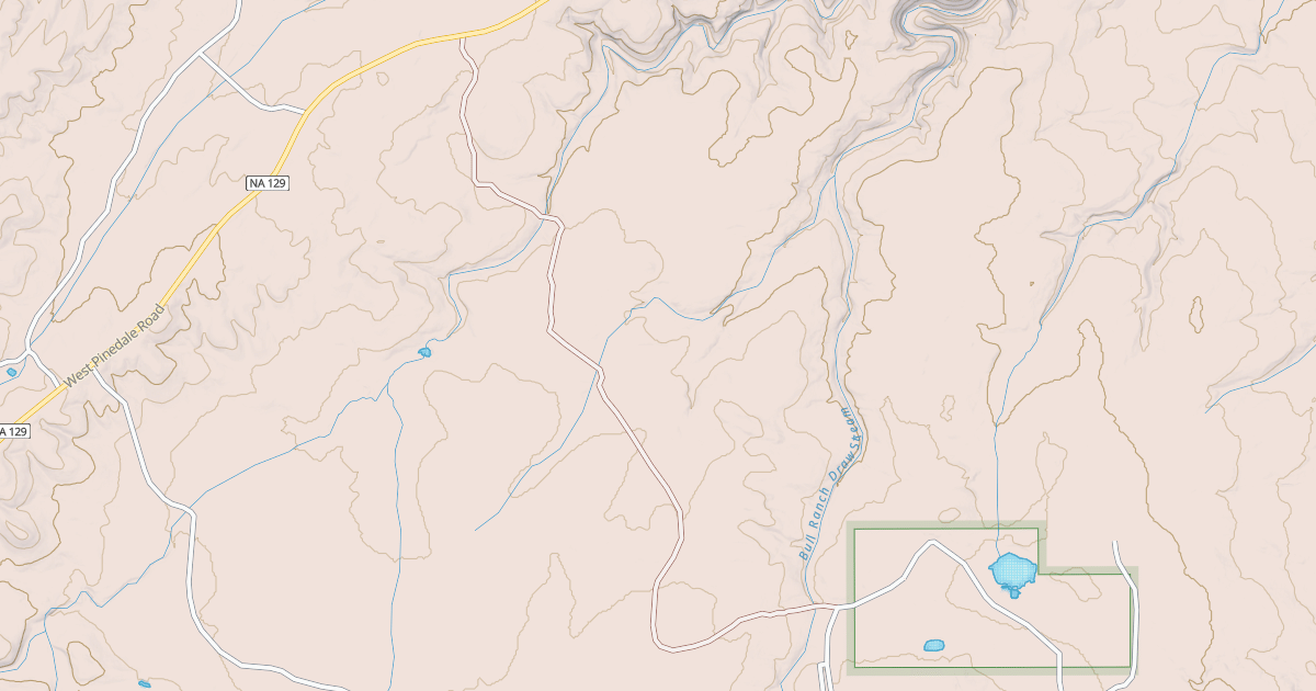 Map preview of USFS National Forest System Roads {889D7903-F548-4DA7-B842-740C47C72C6A}