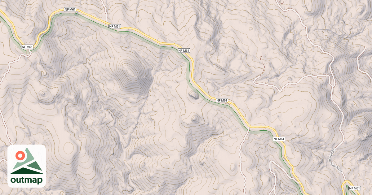 Map of LOW GAP-BALD MTN.