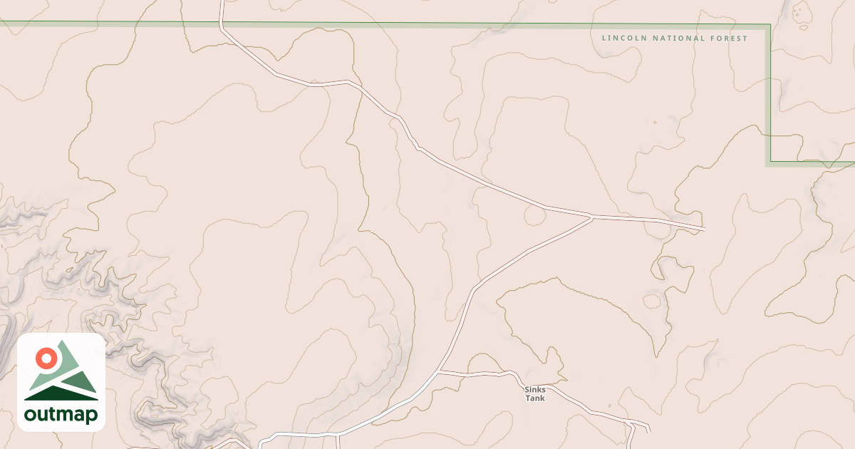 Map of ANCHO RICO