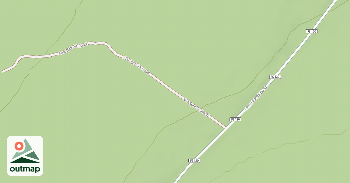 Map of AHO SPUR 1A