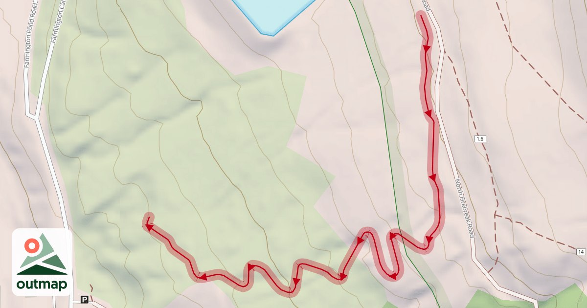 Map of Powerline Trail