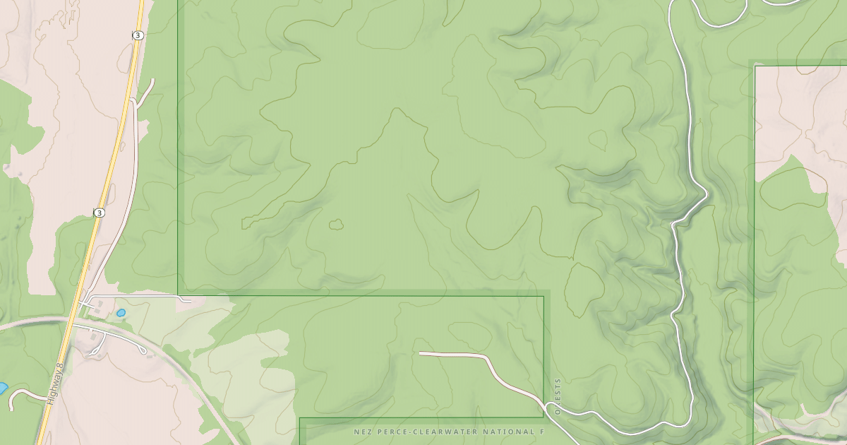 Map preview of HOG MEADOWS