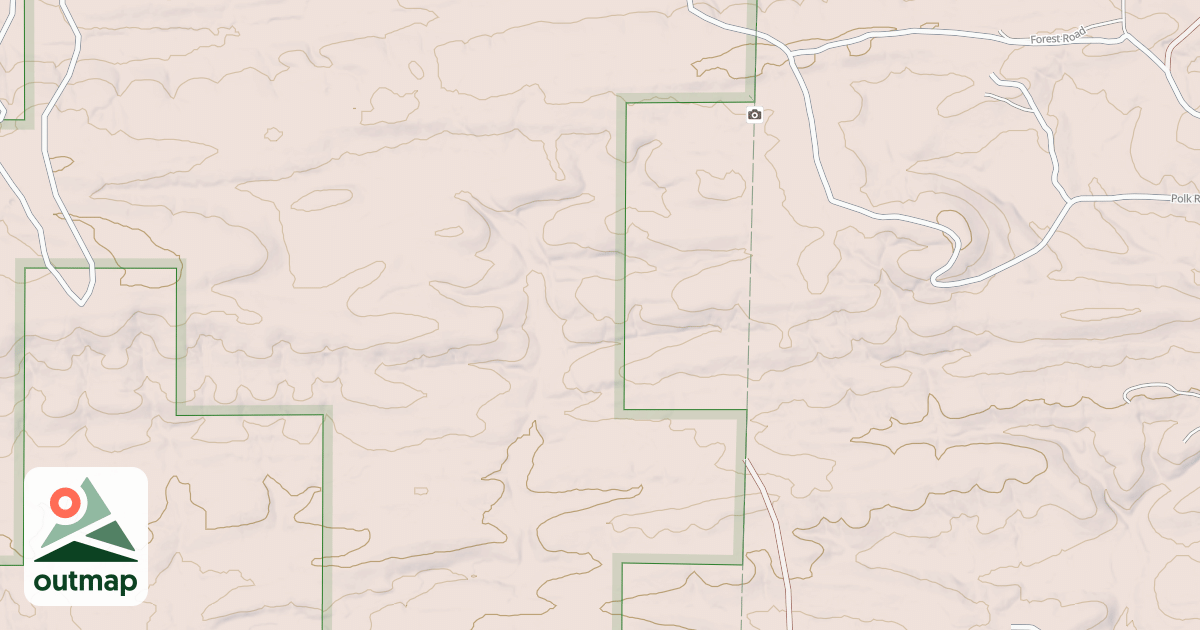 Map of NORTH MURRY CREEK