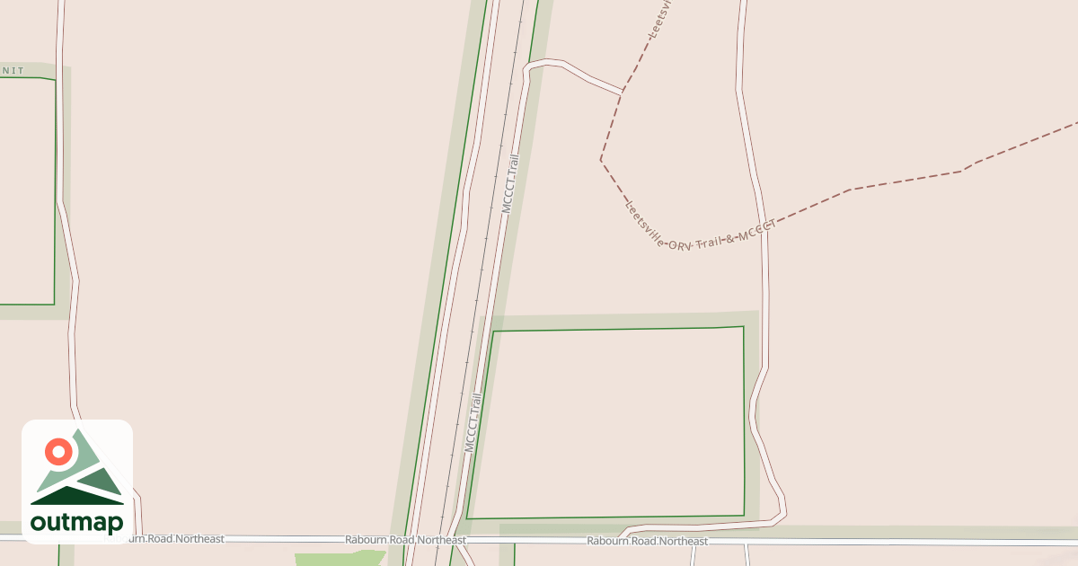 Map of Grand Traverse To Leetsville Mccct