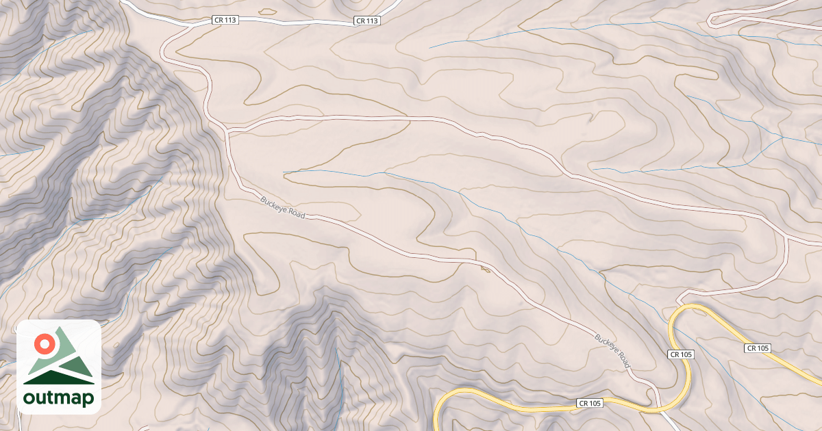 Map of BUCKEYE