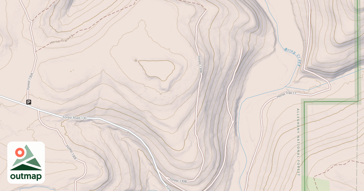 Map of LAMONAVILLE - B