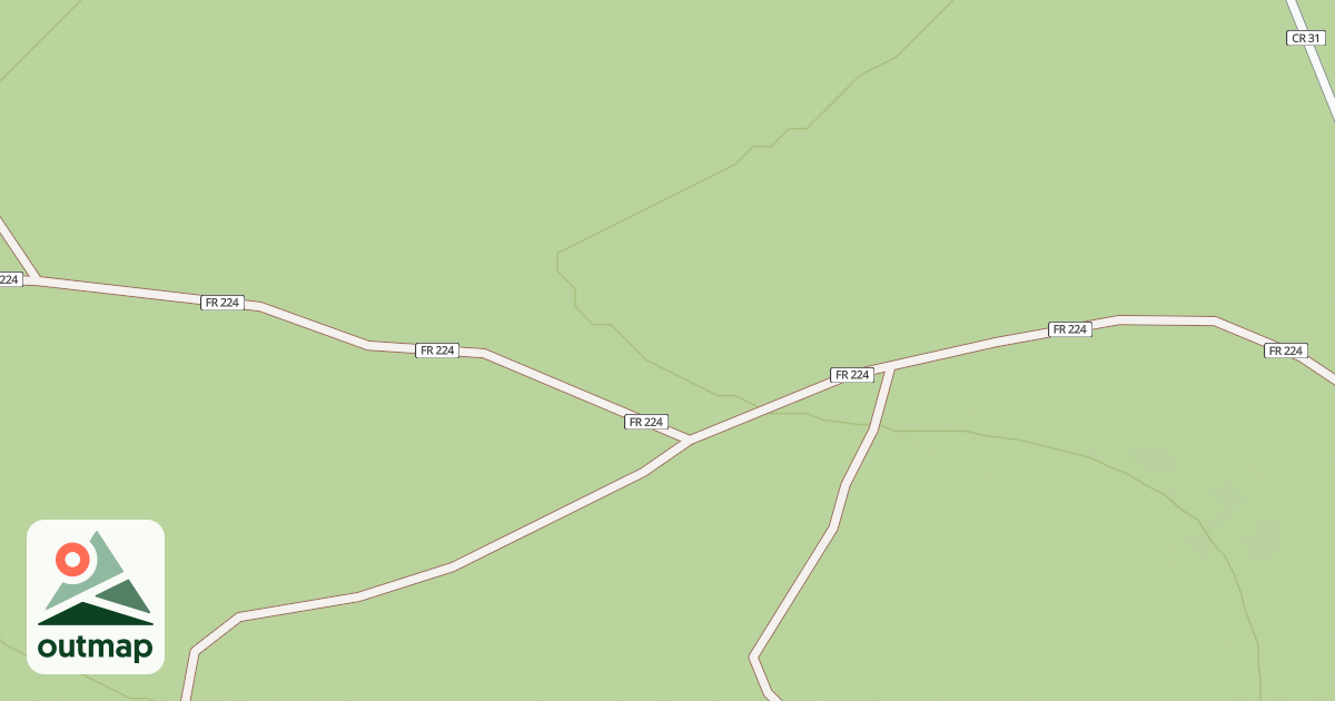 Map of BADGER GULCH