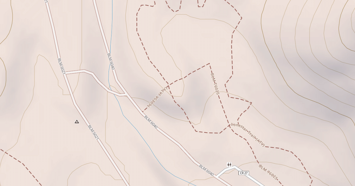 Map preview of BLM National GTLF Public Motorized Trails 294fdf06-7996-4209-acb0-01f75279ba91