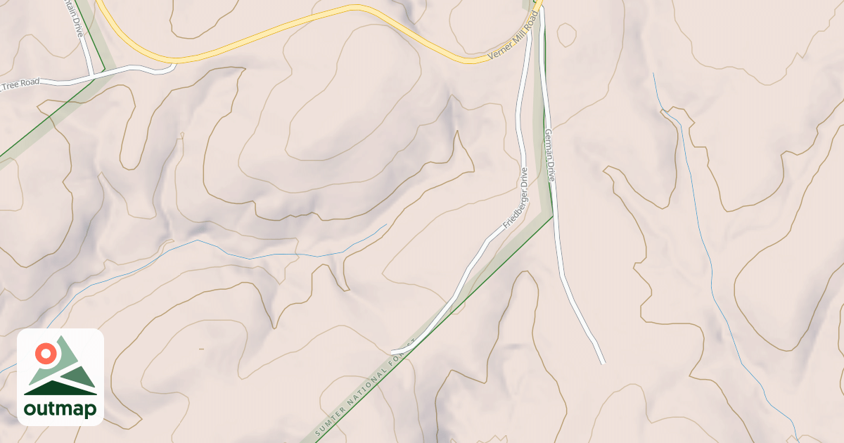Map of FRIEDBERGER DRIVE