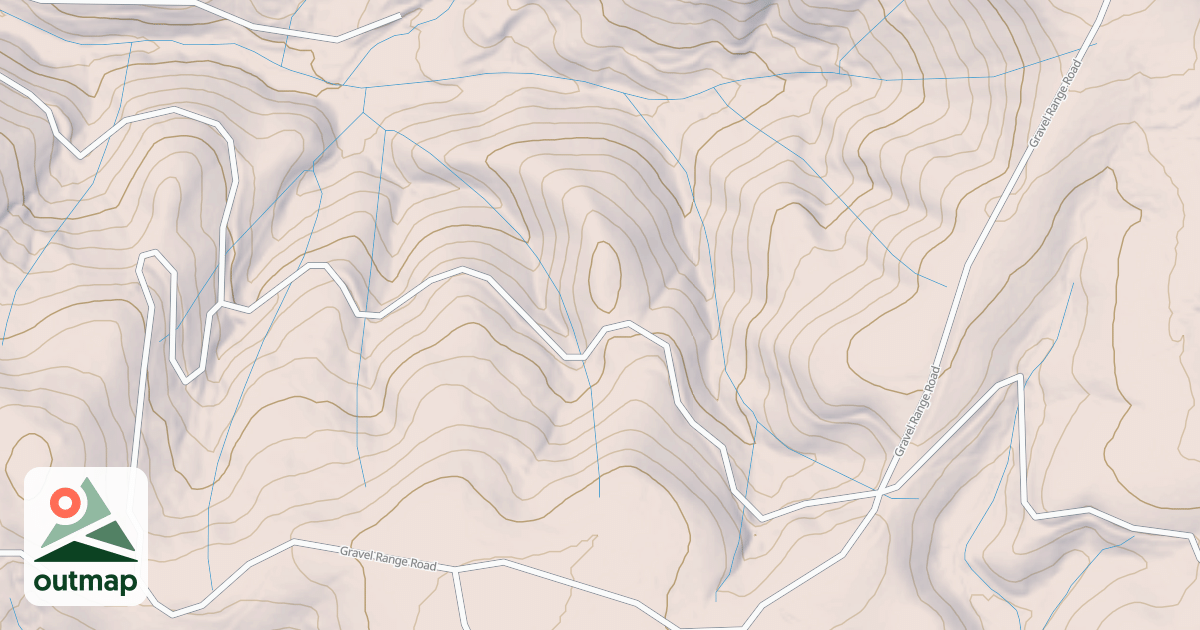 Map of CHINA GULCH