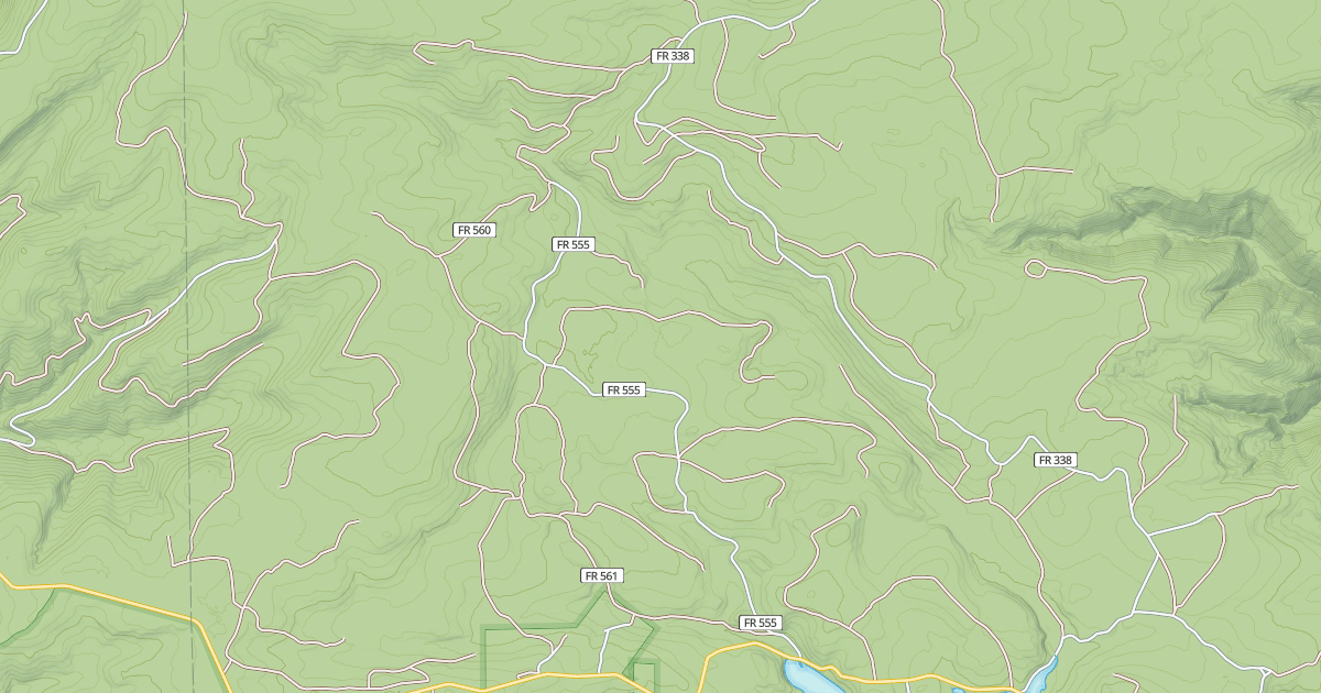 Map preview of ELK CREEK