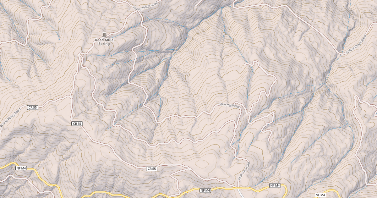 Map preview of MULE TIE