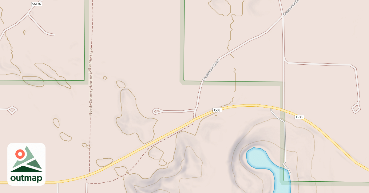 Map of Tomahawk To Kalkaska Mccct