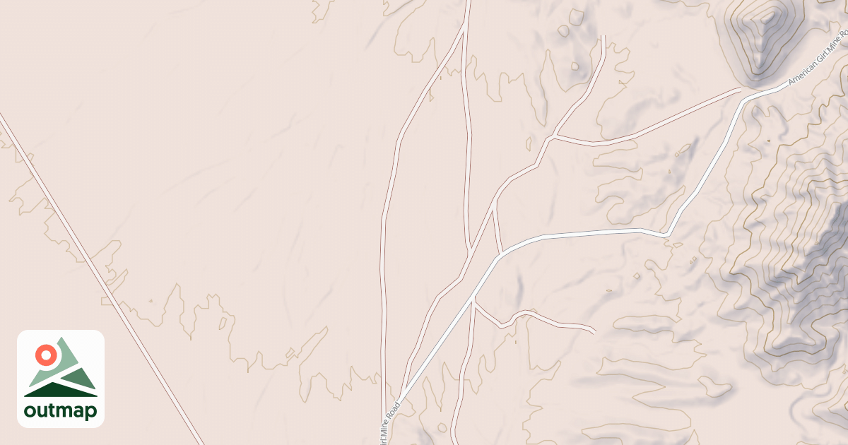 Map of BLM National GTLF Public Motorized Roads 1c0d32b6-e37d-49c3-a477-48c696094b9b