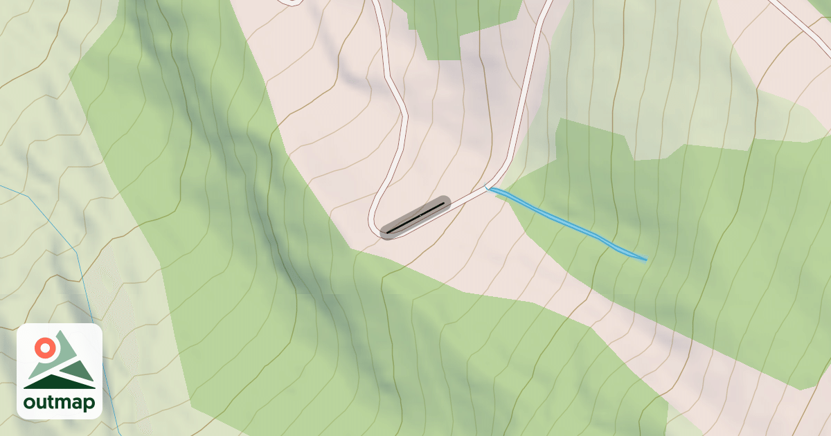 Map of Arête des Intrets