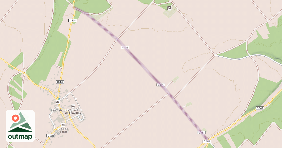Map of Chemin de Tuleras