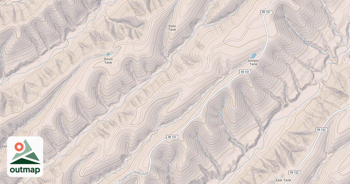 Map of 4086 S