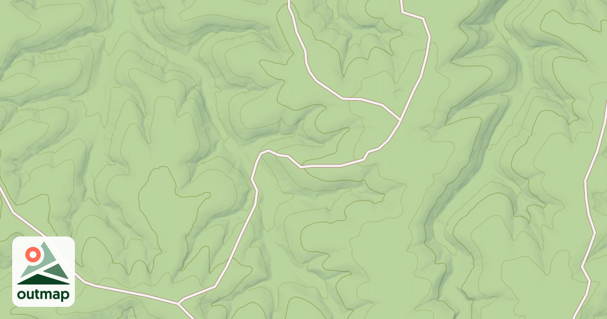 Map of CUB CREEK SPUR E