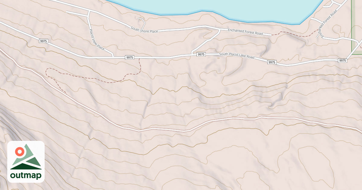 Map of LOST PRAIRIE CREEK