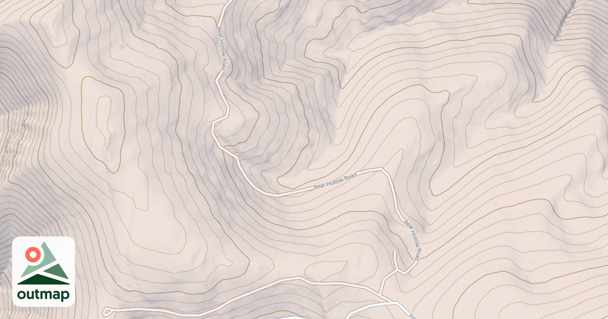 Map of BEAR HOLLOW