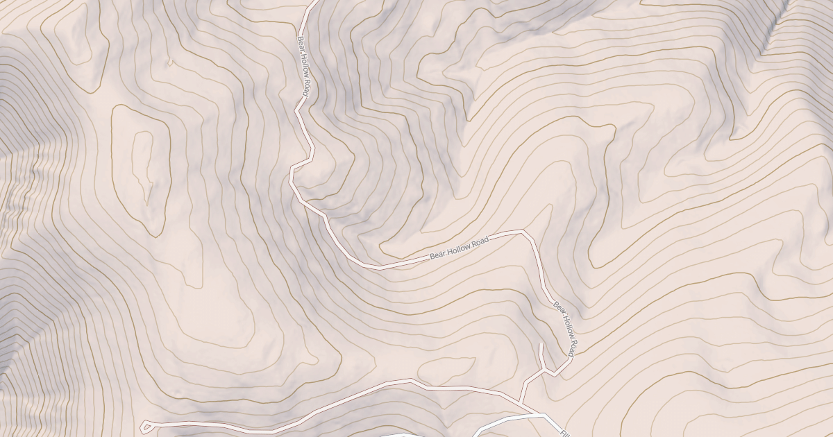 Map preview of BEAR HOLLOW