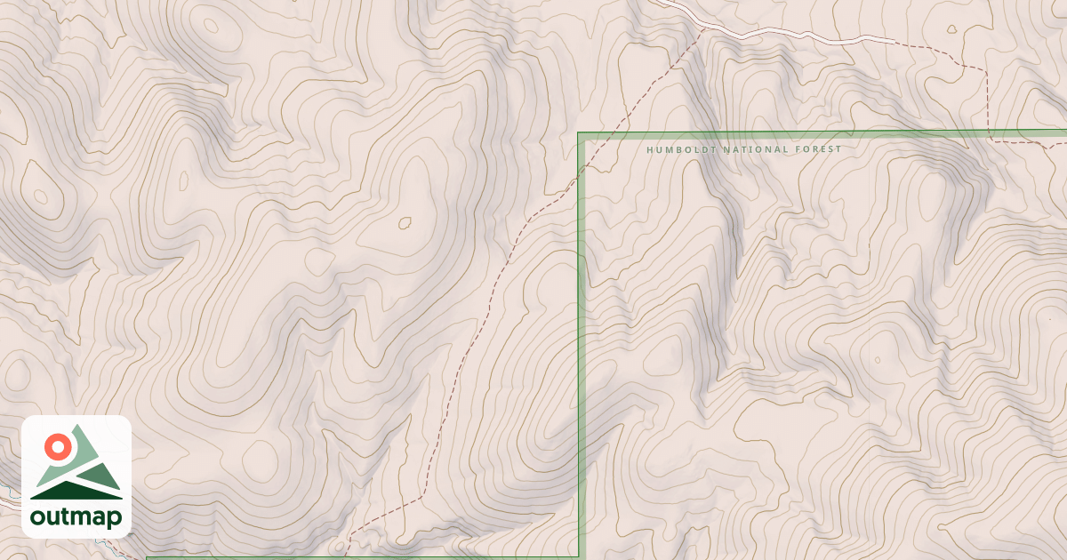 Map of FLAT CREEK