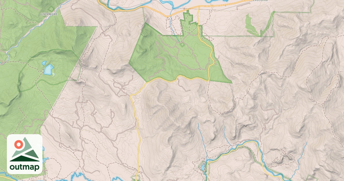 Map of Bear Notch Rd Snomo