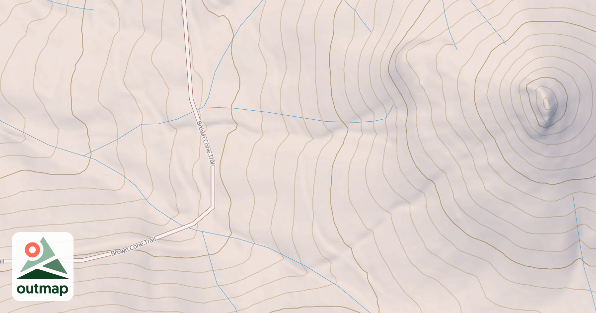 Map of CONE CREEK