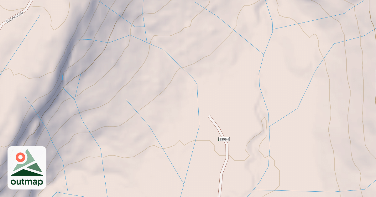 Map of ALL ROCK A SPUR T2