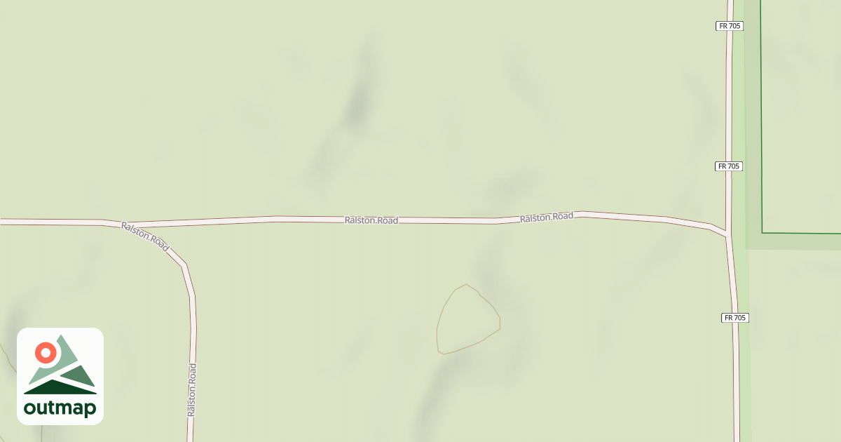 Map of RALSTON