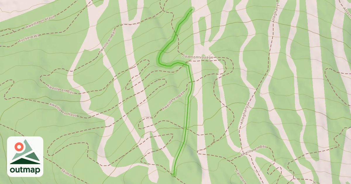 Map of 5 Loup de Loup