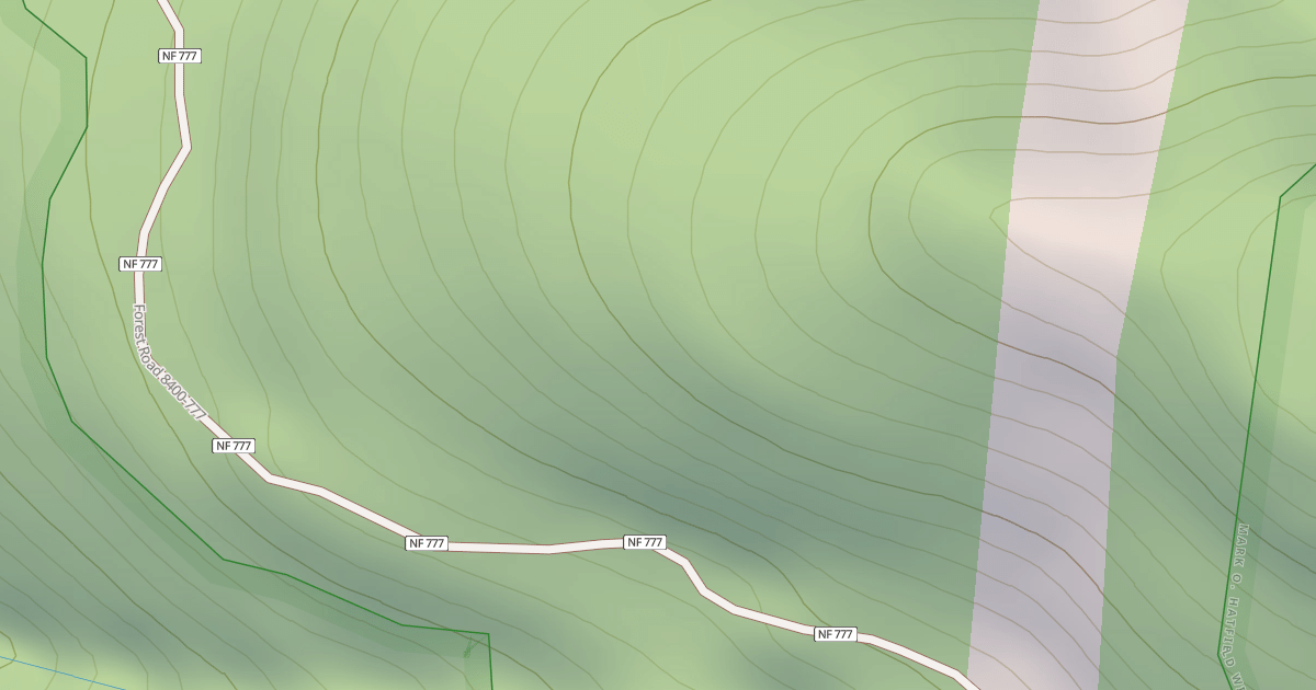 Map preview of USFS National Forest System Roads {844131AE-AC39-4BD0-8376-ED525AA8310C}