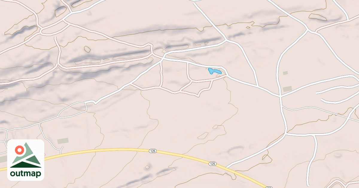Map of Anthracite Outdoor Adventure Area Trails