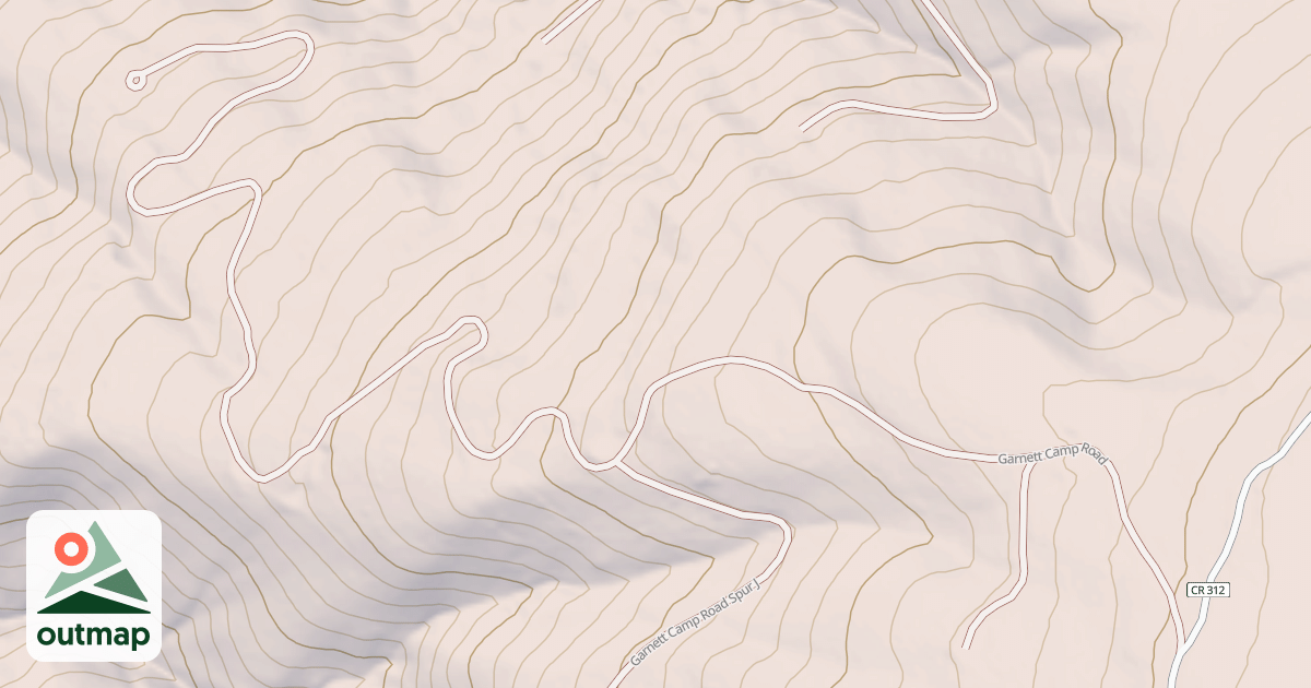 Map of GARNETT CAMP
